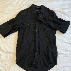 Lucky Brand Long Sleeve Pearl Snap